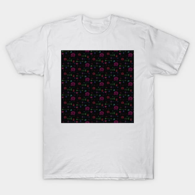 Neuron Pattern T-Shirt by FlashmanBiscuit